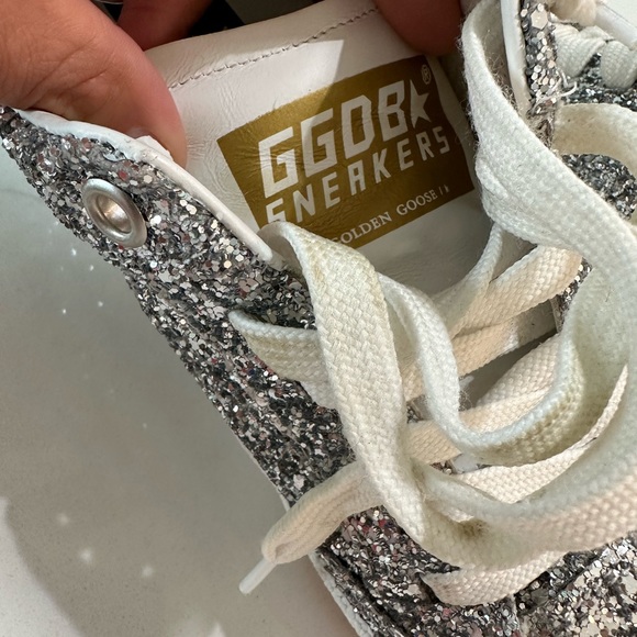 Yeah Silver Glitter Golden Goose - Picture 4 of 8